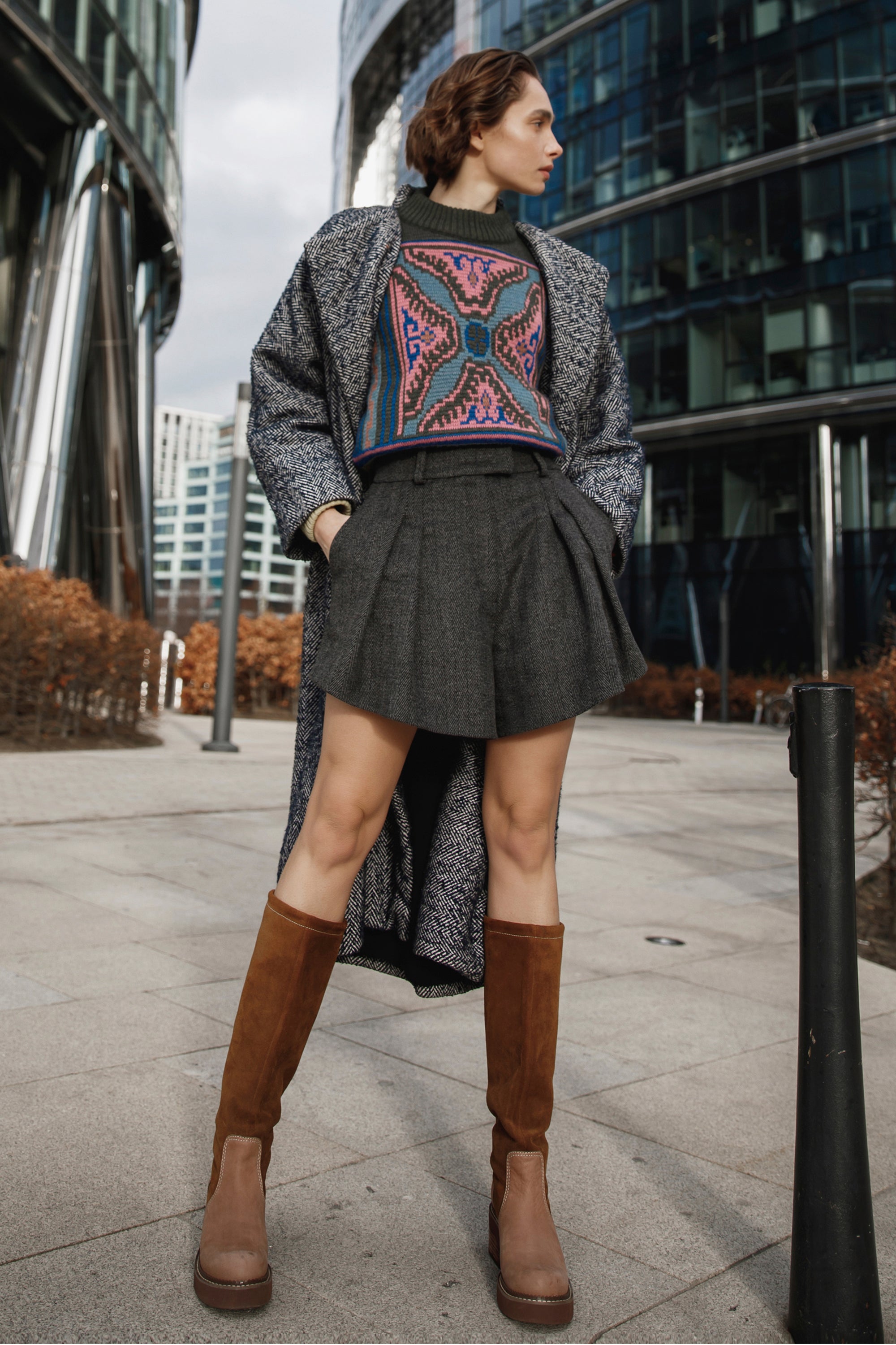 Pleated shorts | IPANTS™