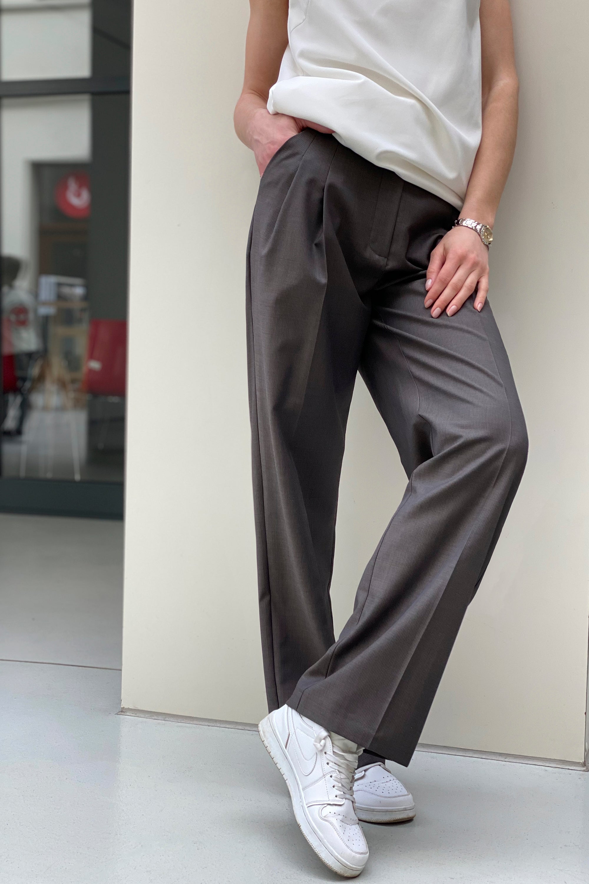 Straight fit pants PSTF1| IPANTS™