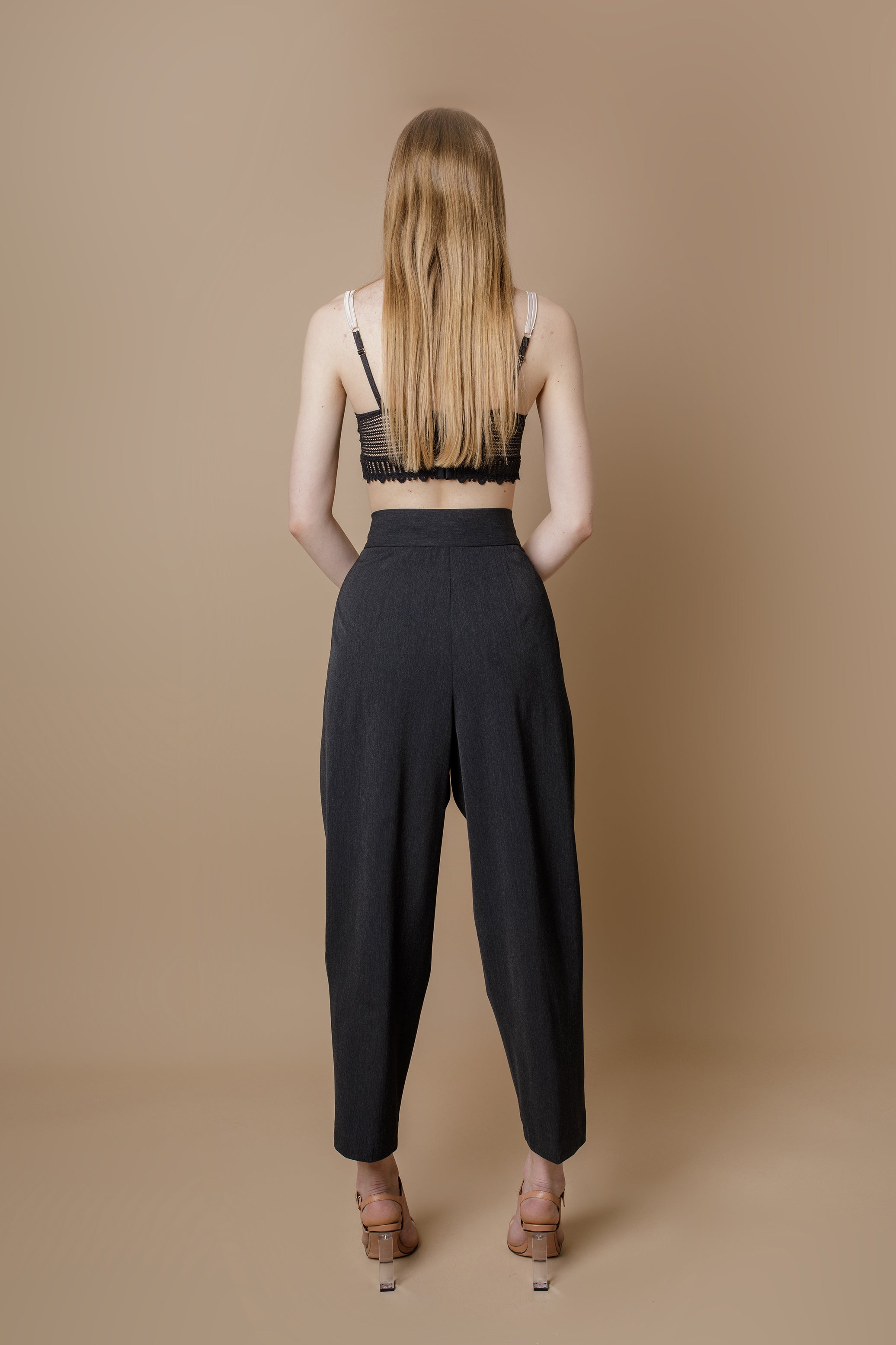 Pants with front pleats BA2 | IPANTS™