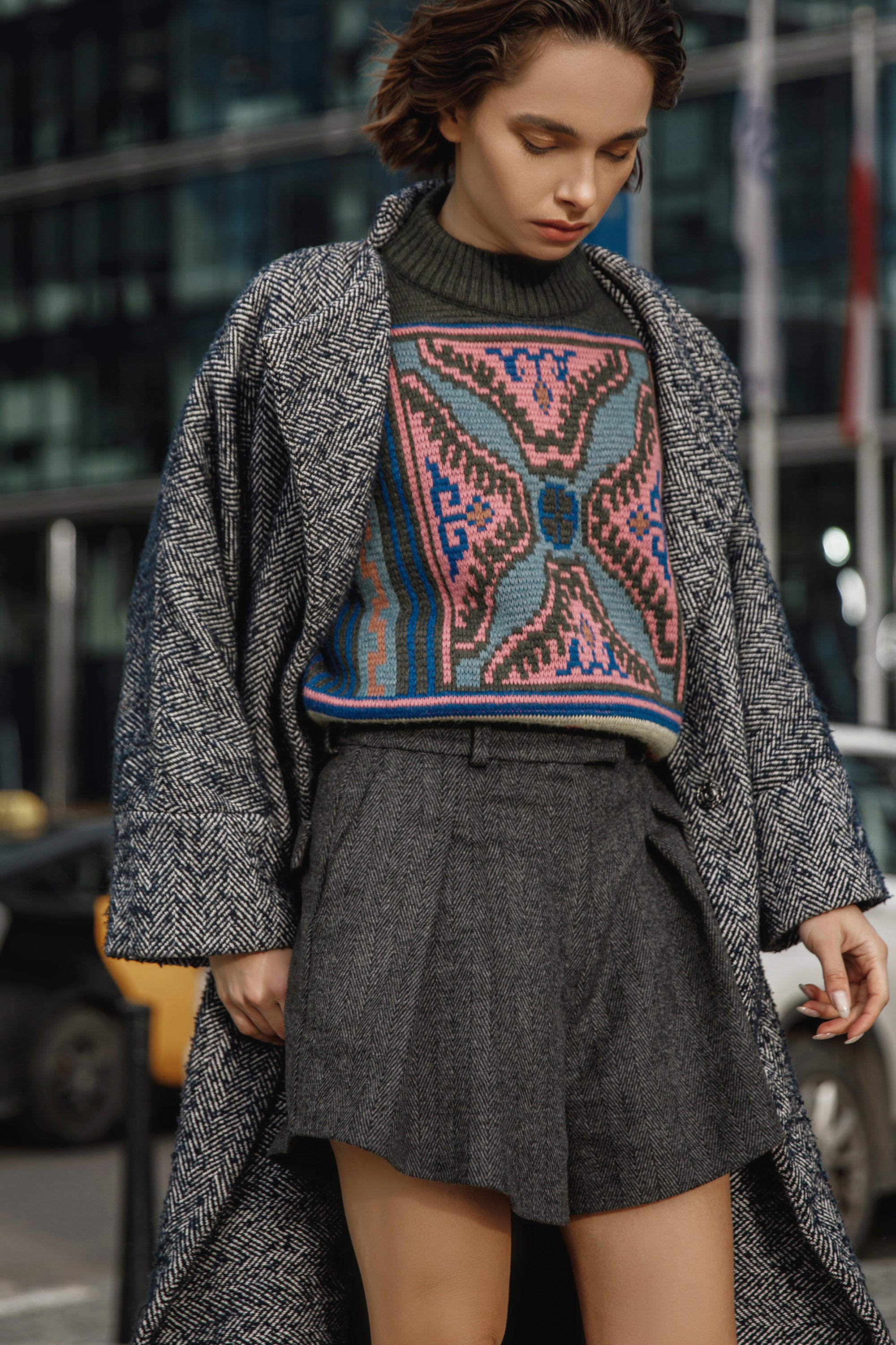 Pleated shorts | IPANTS™