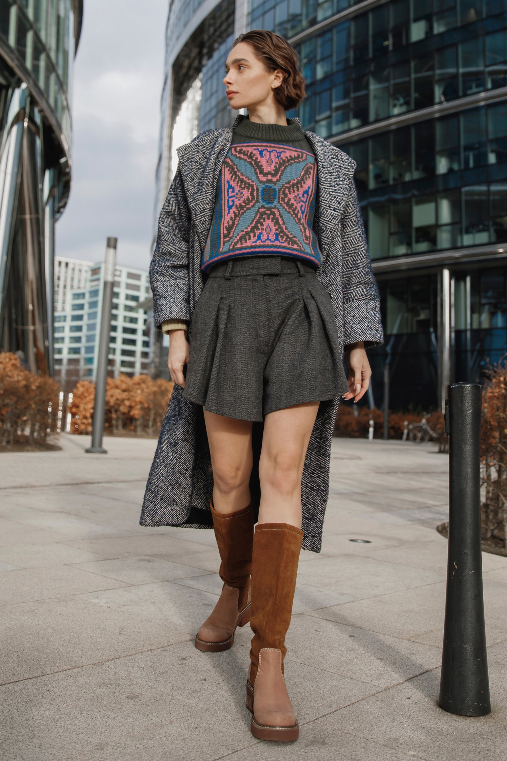 Pleated shorts | IPANTS™