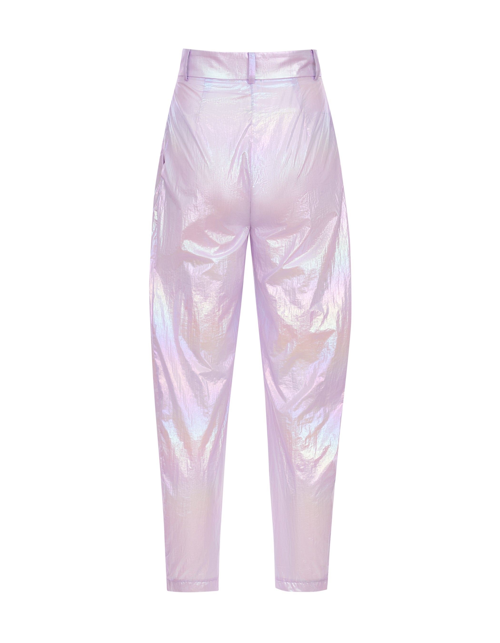 Rave purple pleated pants BA1 | IPANTS™