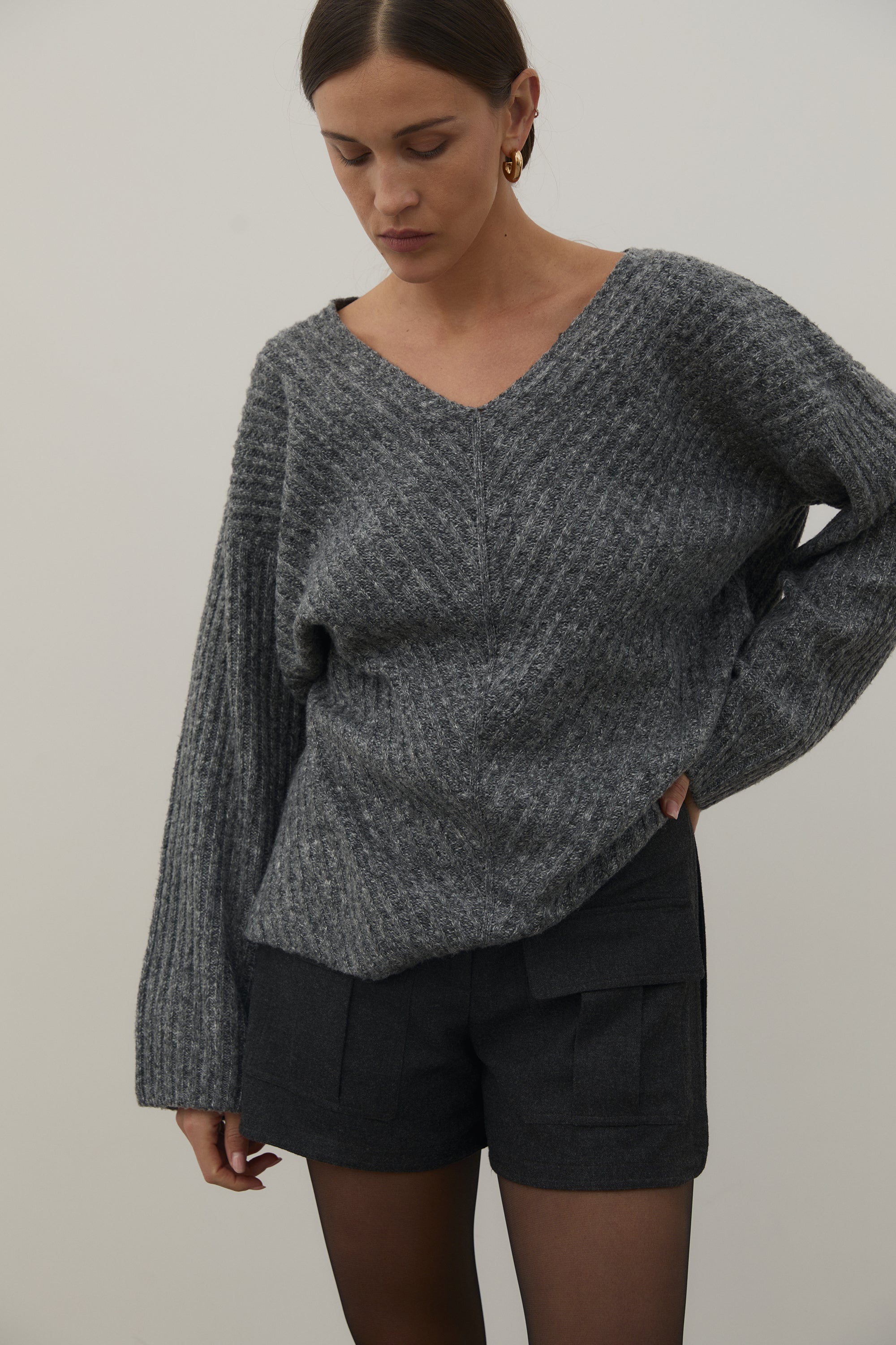 Shorts with patch pockets SH5 | IPANTS™